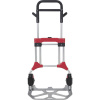 TOOLCRAFT TO-9611529 rudla skladacie, výškovo nastaviteľný hliník, ocel Zaťaženie (max.): 200 kg; TO-9611529