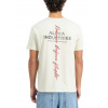 Alpha Industries tričko pánske BP T vintage white Veľkosť: XXL, Farba: béžová