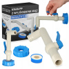 Ventil Mausera Kran PP Výstup na hadicu 3/4'' x 90°