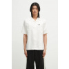 Košeľa Fred Perry pánska, biela farba, voľný strih, M9822.129