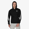 adidas Mikina s kapucňou Future Icons 3-Stripes Full Zip S