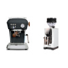 Ascaso Dream PID, Anthracite + Eureka Mignon Zero, CR white