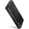 AXAGON EEM2-GTR, USB-C 3.2 Gen 2 - M.2 NVMe SSD kovový THIN RIB box