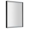 Sapho SORT zrkadlo s LED osvetlením 60x80cm, bezdotykový IR senzor, 2700-6500K, čierna mat SPH ST080S