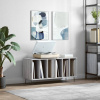 Skrinka na platne sivá sonoma 100x38x48 cm kompozitné drevo-ForU-831754