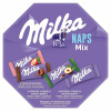 Milka Výber čokoládových praliniek z mliečnej čokolády z alpského mlieka 27 ks 138 g