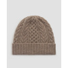 Hnedá Kašmírová čiapka Johnstons Of Elgin