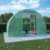 vidaXL s oceľovým základom 4,5m² 300x150x200 cm
