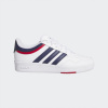 Adidas Športové topánky Biela Plochá podrážka Eko Koža HOOPS JI3473 R 39 1/3