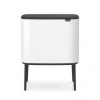 Brabantia Bo Touch Bin black matt, 11 + 23 L