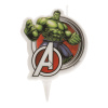 Dekora Narodeninová sviečka Hulk 7,5 cm