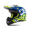Prilba Cross Cup Sonic Junior, CASSIDA (modrá matná/biela/žltá fluo/čierna/sivá) S