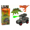 Dinosaury Figúrky Sada Auto Raketa Zelená