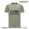 Tričko RANGER® - US SPACE FORCE XL Khaki svetlá