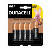 Alkalická batéria Duracell AA (R6) 5 ks