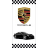 CUKROVÁ TLAČ jedlý obrázok na tortu Cukrová hmota PORSCHE AUTÁ SADA 3