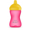 Fľaša na pitie pre deti Philips AVENT Hrnček 300 ml dievča, tvrdá náustok (8710103855590)