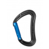 Karabína Ocun Raven Straight - anthracite/blue