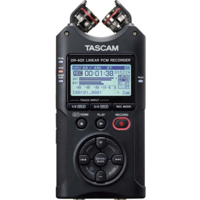 Tascam DR-40X Čierna