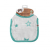Kikko Bambusový podbradník Turquoise Stars