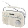 Soundmaster DAB280BE rádio/ DAB+/ UKW/ RDS/ Budík/ Hodiny/ Bílé (DAB280BE)