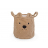 CHILDHOME Kôš na hračky Teddy Beige 30x30x30 cm