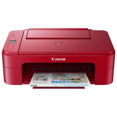 Canon PIXMA TS3352 červená (A4, tlač/kopírovanie/skenovanie/cloud, WiFi, USB) (3771C046)