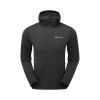 Montane Protium Lite Hoodie - Black, M, dlouhý zip