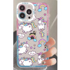 Unicorns zadný kryt s motívom jednorožcov pre Apple iPhone 13 Mini