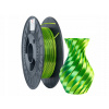 3DPower PLA SILK DUAL filament 1,75 mm zelený/žltý 0,3 kg