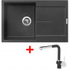 Sinks Ultima 790 Metalblack + Mix 3 P GR