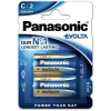 PANASONIC Alkalické baterie EVOLTA Platinum LR14EGE/2BP 1,5V (Blistr 2ks) 2790,00