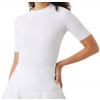 Dámske tričká Björn Borg Ace Rib T-Shirt - Biely (S)