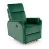 Halmar Polohovacie kreslo Flint, zelená