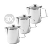 Hendi Zvýhodněný multipack - 3x Konvice na kávu/čaj - 0.2 L - ø74x(H)95 mm