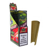 Juicy Jay's HempTerp Blunt Wraps - konopný blunt, balení 2ks - box 25ks RED ALERT