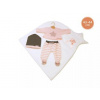 Llorens M843-26 oblečenie pre bábiku bábätko NEW BORN veľkosti 43-44 cm