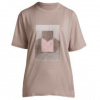 Icebreaker Merino 150 Tech Lite SS Relaxed Tee Mountain Shift Women Ružová L