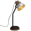 Stolová lampa 25 W starožitná strieborná 18x18x60 cm E27-ForU-371949