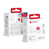 Chytrý lokátor FORCELL F-PROTECT F-TAG F01 kompatibilní s Apple Find My (Najít) - bílý (FORCELL F-PROTECT F-TAG F01 lokalizátor Find My certifikovaný společností Apple)