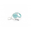 Flexi Dog Samonavíjacie vodítko Comfort XS páska (3m/12kg) Svetlomodré