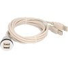 USB konektor Schlegel Schlegel Elektrokontakt RRJ_2USB_150CM, 1.50 m, 1 ks; RRJ_2USB_150CM