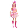 Mattel Barbie Rozprávková víla jednorožec ružová
