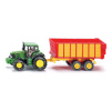 Siku Blister John Deere 7530 s prívesom na siláž 1:87