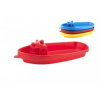Teddies Loď do vody plast 38cm 3 farby