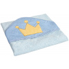 Canpol Babies Mäkká osuška s kapucňou 85x85cm - King, modrá