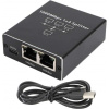 Rozbočovač LAN RJ45 na 3 porty (Ethernet adaptér RJ45 na 3 porty 1 Gb/s – USB napájanie, LED indikácia, podpora Cat5e–Cat8)