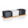 Banquet Sada misiek Brillante Bamboo 28,2x9,8x7 cm 4ks