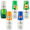 SODASTREAM Mojito+Mirinda+7Up+Pepsi+Lipton Green Tea sirupy do saturátora