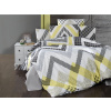 Brotex Krepový povlak na polštář Zigzag grey (Rozměr: 40x40)